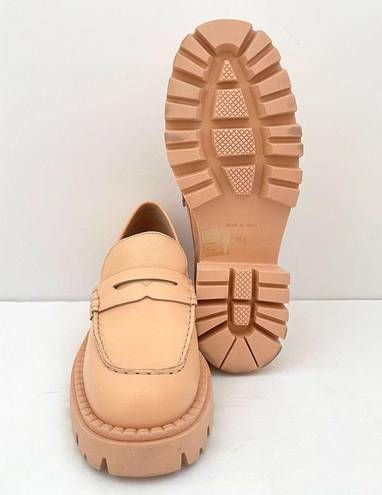 Free People  Lyra Chunky Lug Sole Leather Loafer Women’s 38.5 (US 8)