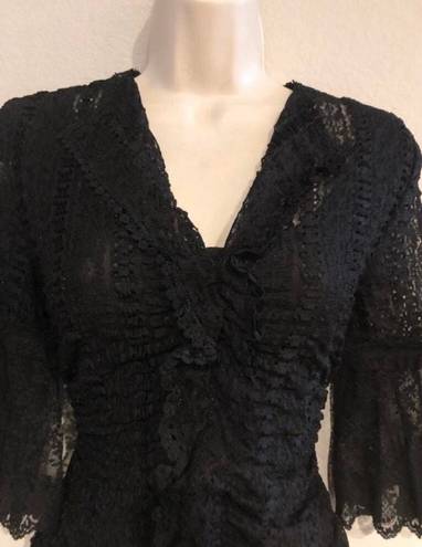 Cynthia Steffe NWOT  lace boho lined blouse. Sz M