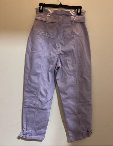 Ted Baker  Women’s Paperbag Tapered Leg Jeans Size 29 Purple New