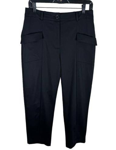 Elizabeth and James  Black High Rise Ankle Dressy Trouser Pants Size 6/28