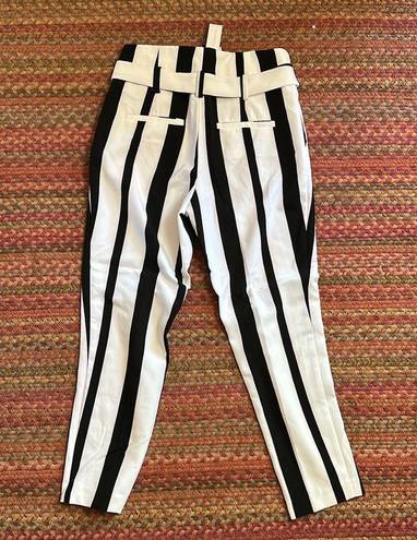 New York & Co. NWT BLACK & WHITE STRIPE MADIE DRESS PANTS