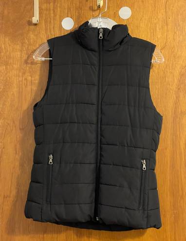 Banana Republic Black Puffer Vest