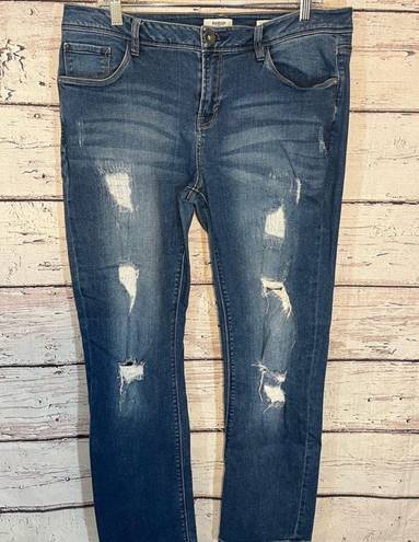 Kensie Jeans Tomboy Straight Distressed-31