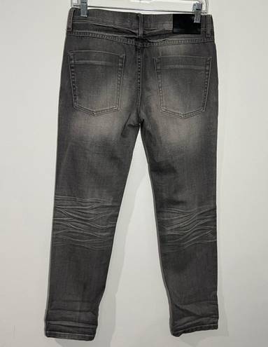 One Teaspoon OnexOneteaspoon Awesome Baggy Gray Ripped Jeans Size 25