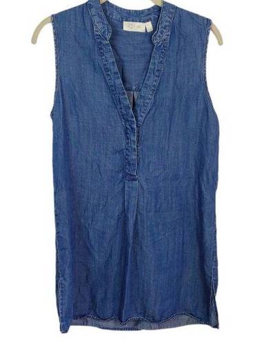 RD Style  Chambray Sleeveless Shirt Women’s size S