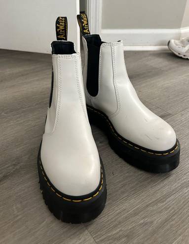 Dr. Martens Doc Martens White Boots