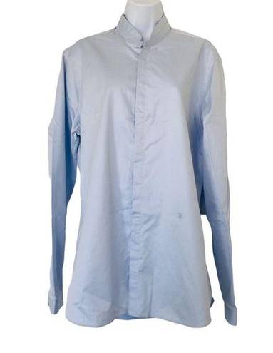 The Kooples  fitted women’s‎ blue button down shirts size L