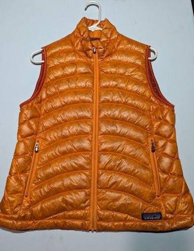 Patagonia Goose Down Vest Burnt Orange