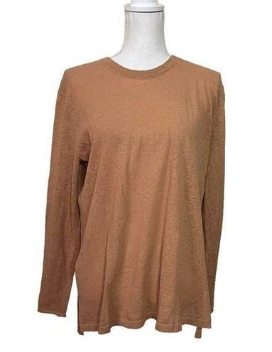 James Perse  Womens Pullover Knit Sweater Top High Low Size 1/US Small