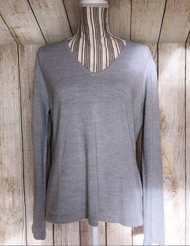 Krass&co NY &  Grey Comfy Casual Basic Large Sweater
