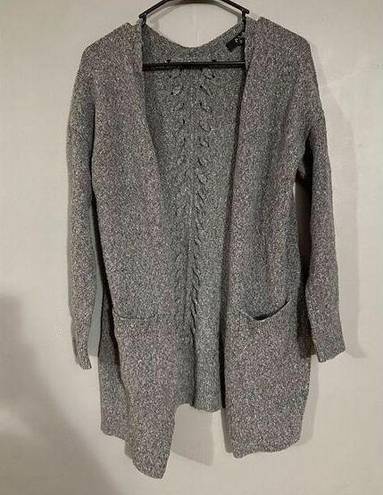 a.n.a  Grey Front Pocket Cardigan Size XSmall