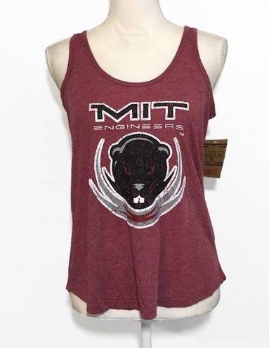 Rivalry Threads NWT Red Cardinal MIT Engineers Tank Top Maroon New