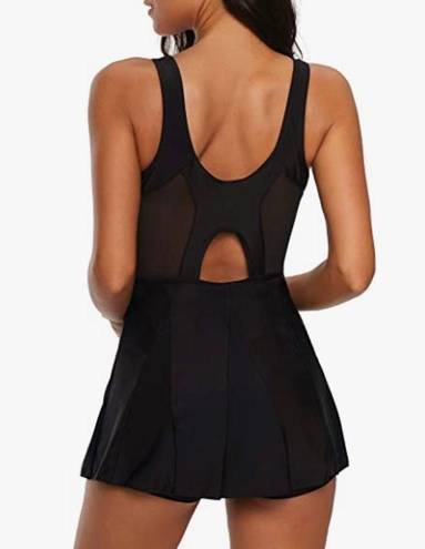 Tempotrek Tummy Control zip up front Swim Dress