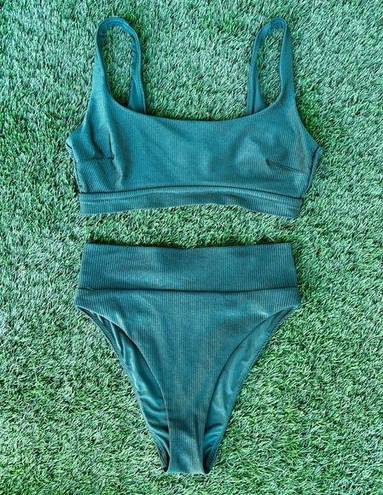 Aerie  Ribbed Shine Bikini