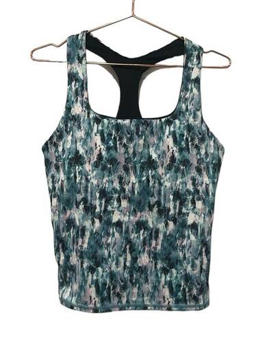 Sweaty Betty  tank top/ sports bra. Size large. Floral pattern.