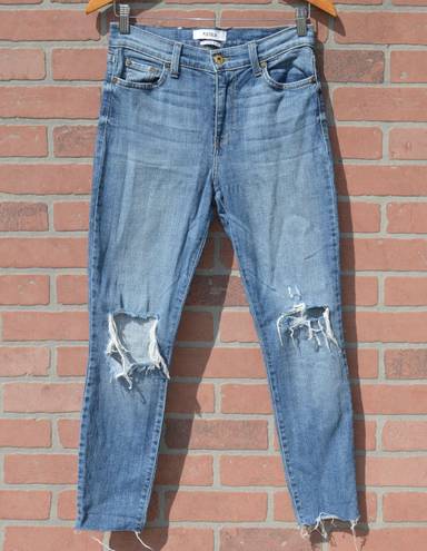 Pistola Distressed Ripped Denim Jeans Size 27