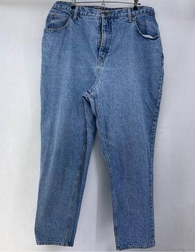 Krass&co Vintage Jones and  Womens size 20 blue jeans high rise taper  b31