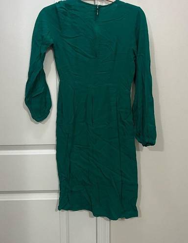 Yumi Kim  Green Crepe Dreamer Dress Size Small $238