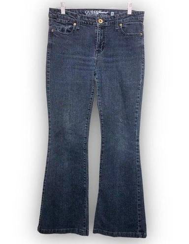 Guess Y2K  Jeans Flare Mid Rise Stretch Size 30