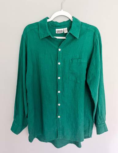 Chico's Linen Button Up 