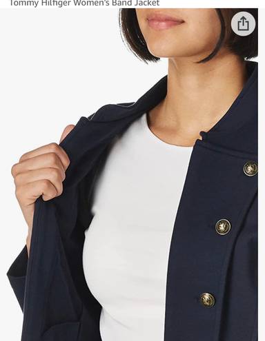 Tommy Hilfiger stretchy band jacket navy blue