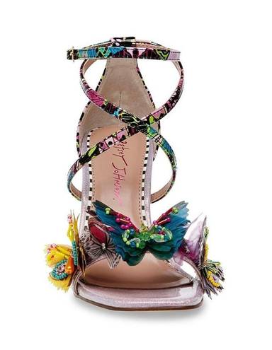 Betsey Johnson  Everlee Sandals, Lilac Multi, Size 6 New in Box