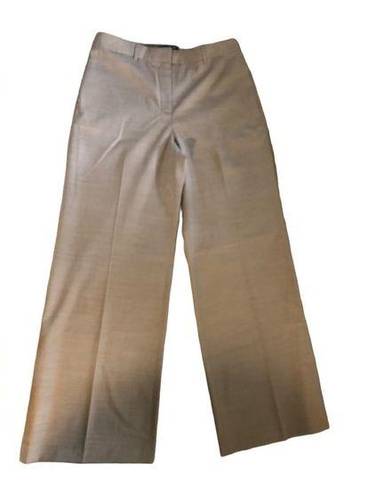 Lafayette 148  New York Menswear Wide Leg Wool Trouser Pant Sz. 8X31.5 Business