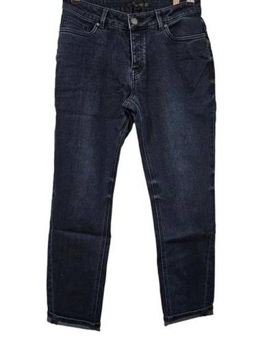 prAna NWT  Buxton Mid-Rise Button Fly Slim Boyfriend Stretch Jean 6 Blue #2694