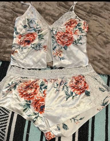 Floral Pajama Set Multi Size XS