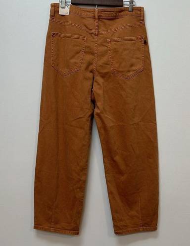 Pilcro  The Breaker Pants Barrel Jeans Copper Orange Size 31 NWT