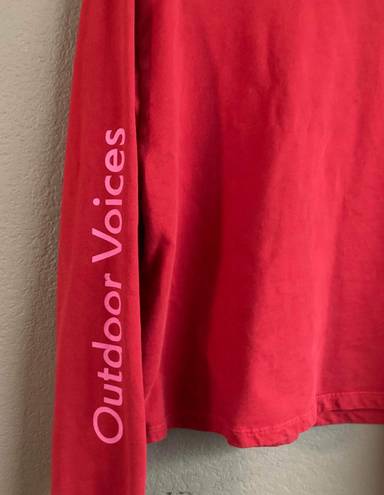 Outdoor Voices pullover sweater size M