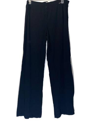 Nicole Miller Black Lounge Pants Women’s Size Large