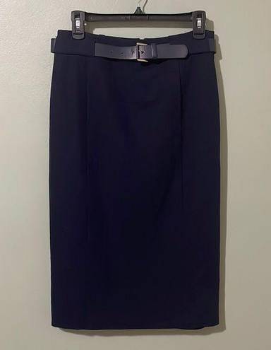 Tommy Hilfiger  Pencil Skirt with Belt Navy size 4