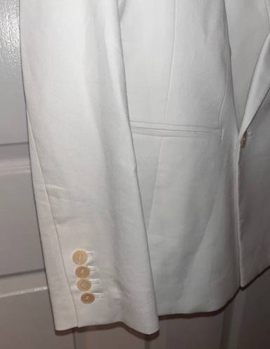 Talbots NWOT  White Suit Jacket