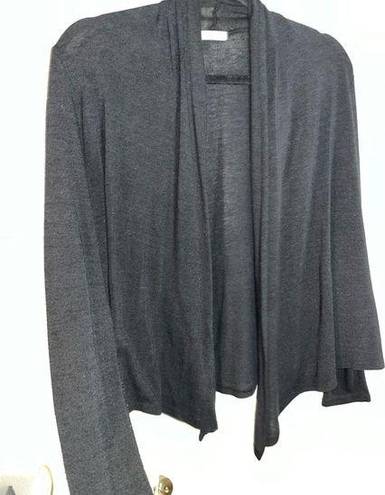 One Clothing  Solid Black Basic Staple Piece Cardigan Size Medium