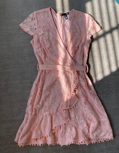 AQUA Light Pink Dress