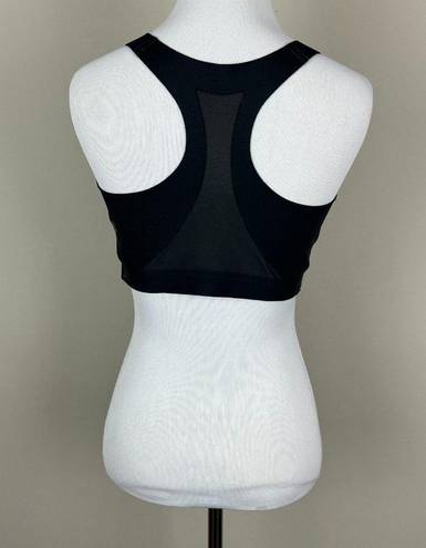 All In Motion  Sports Bra Womens 38DD Black Zip Up Front Wide Strap‎ Active