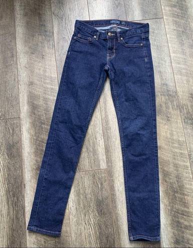 Patagonia  Organic Cotton Stretch Skinny Jeans Medium Dark Blue Size 26