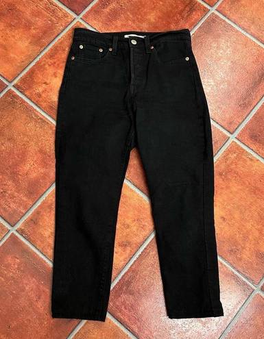 Levi’s  Wedgie Straight Jeans in Black