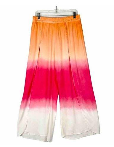 Young Fabulous and Broke  Carmen Ombre Wide Leg Tulip Pants Size Large Split Leg