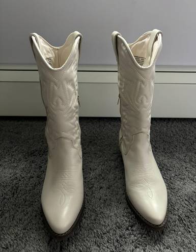 Steve Madden Women's Leather Cowgirl Boots