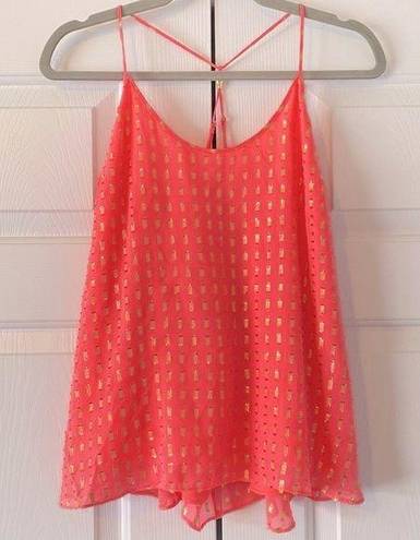 Lilly Pulitzer  Silk Maisy Top in Pucker Pink Crinkle Clip, XS