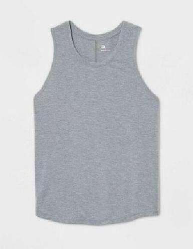 All In Motion  Women's Active Tank Top - Charcoal Heather- M