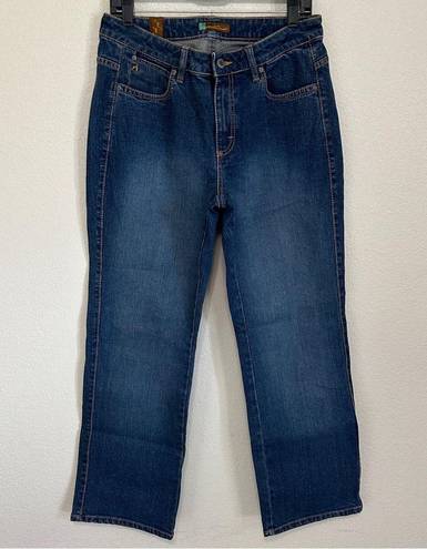 Aura  WU0341B Women at Wrangler Dark Wash Denim Jeans Size 10 P