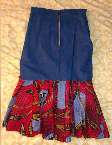 True Fond NWOT  Ghana Papayeasa skirt - 8