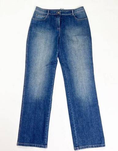 St. John  Wide Leg Denim Jeans 2011 Collection