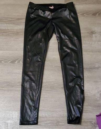 Juicy Couture  Faux Leather Leggings M