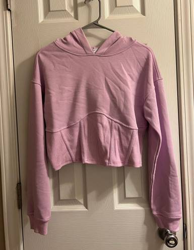 Lane 201 Lavender Corset Hoodie 