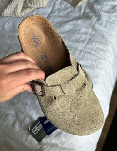 Birkenstock Boston Suede Leather