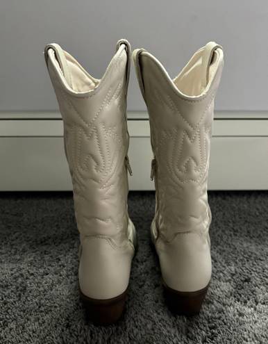 Steve Madden Women's Leather Cowgirl Boots